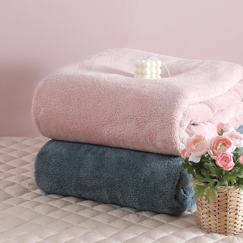 [올리비아데코] 털빠짐no 도톰한 아그네스 초극세사 항균담요 (S/D) - 국내생산