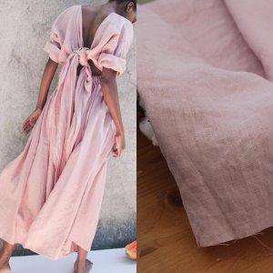 수입원단/샤를로트 11컬러유럽 오르샤33수 하이브리드 바이오워싱 린넨100% 솔리드W10488_6 [170g]