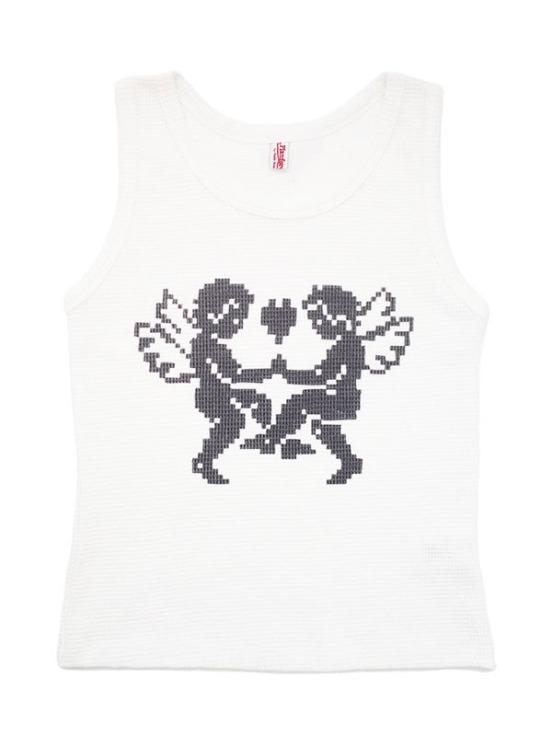 LUCKY ANGEL TANK / WHITE