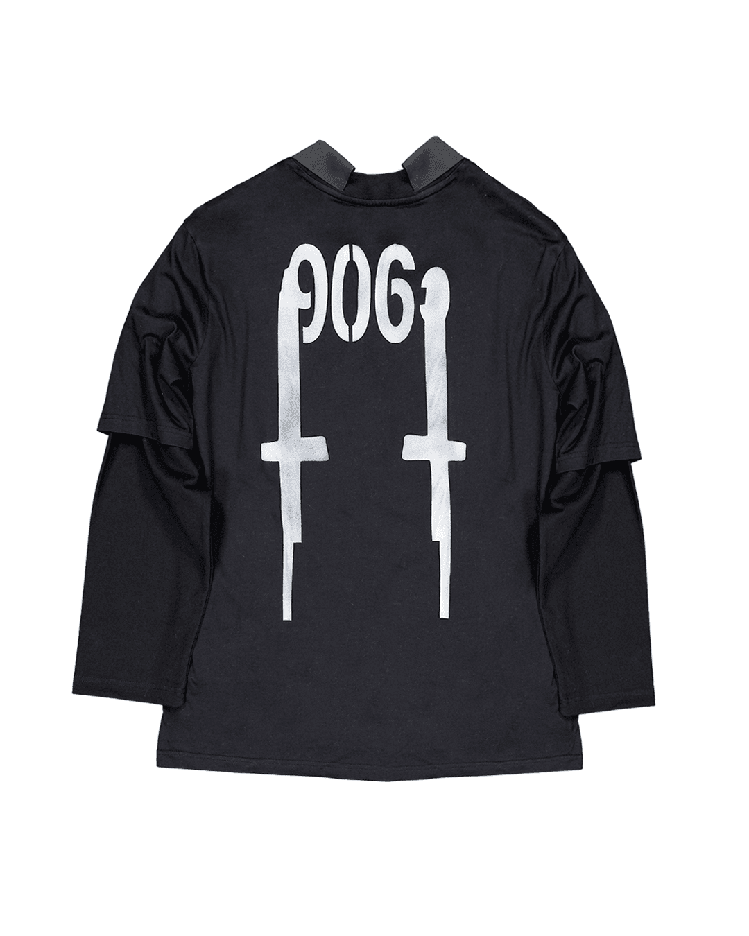 BLADE COLLAR LAYERED LONG SLEEVE