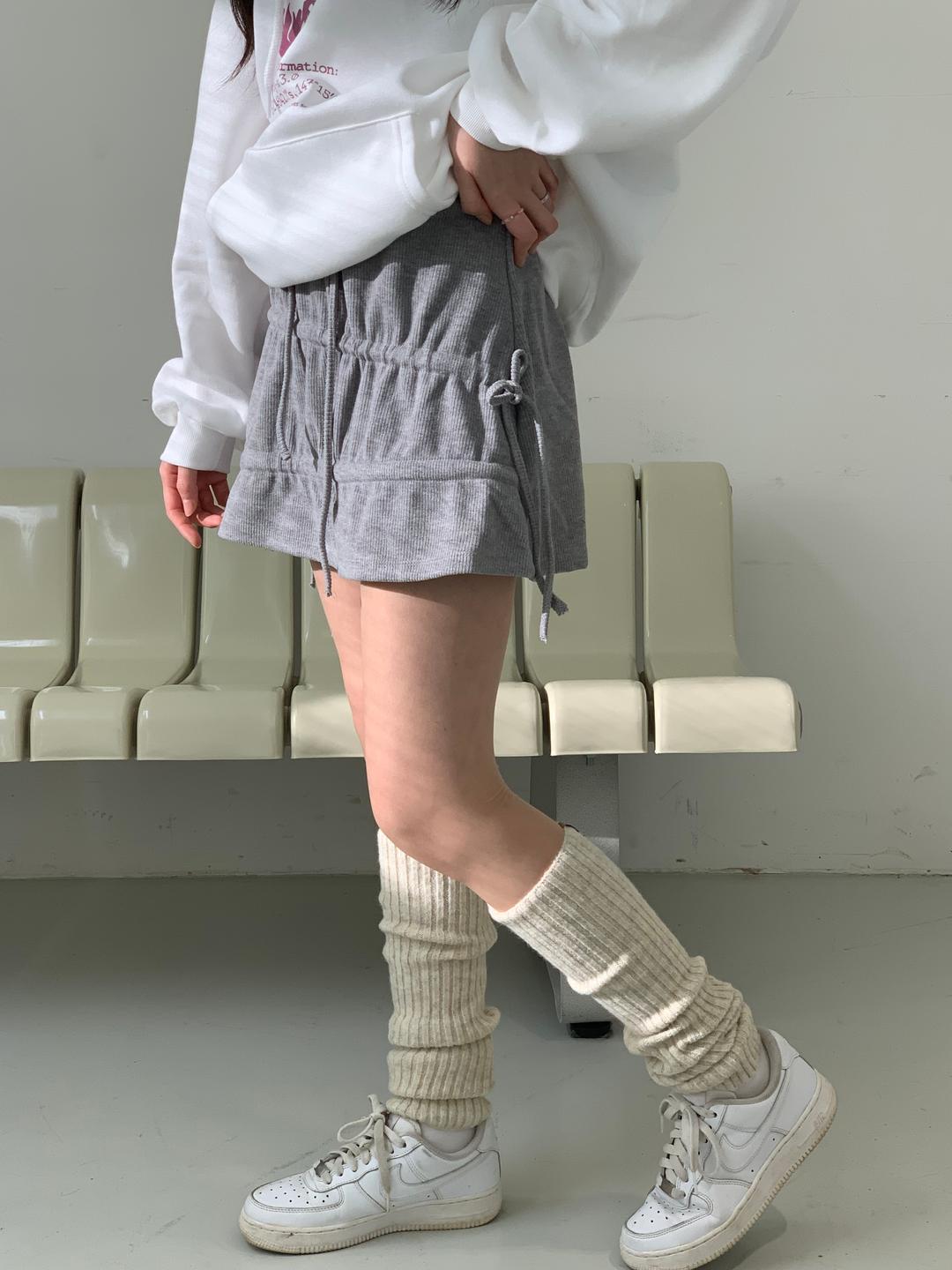 [리코지] 발레코어 스트랩 스커트(2color)