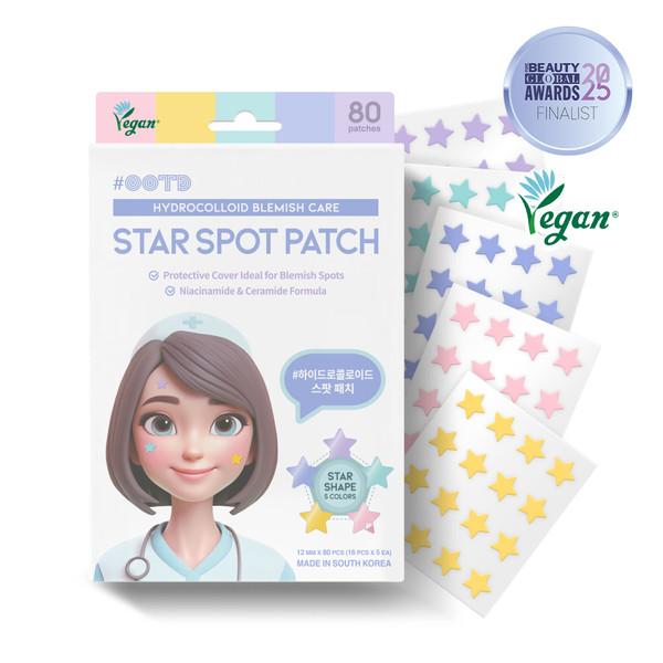 OOTD 트윙클 리틀 스타 아크네 스팟 패치 (80매입)