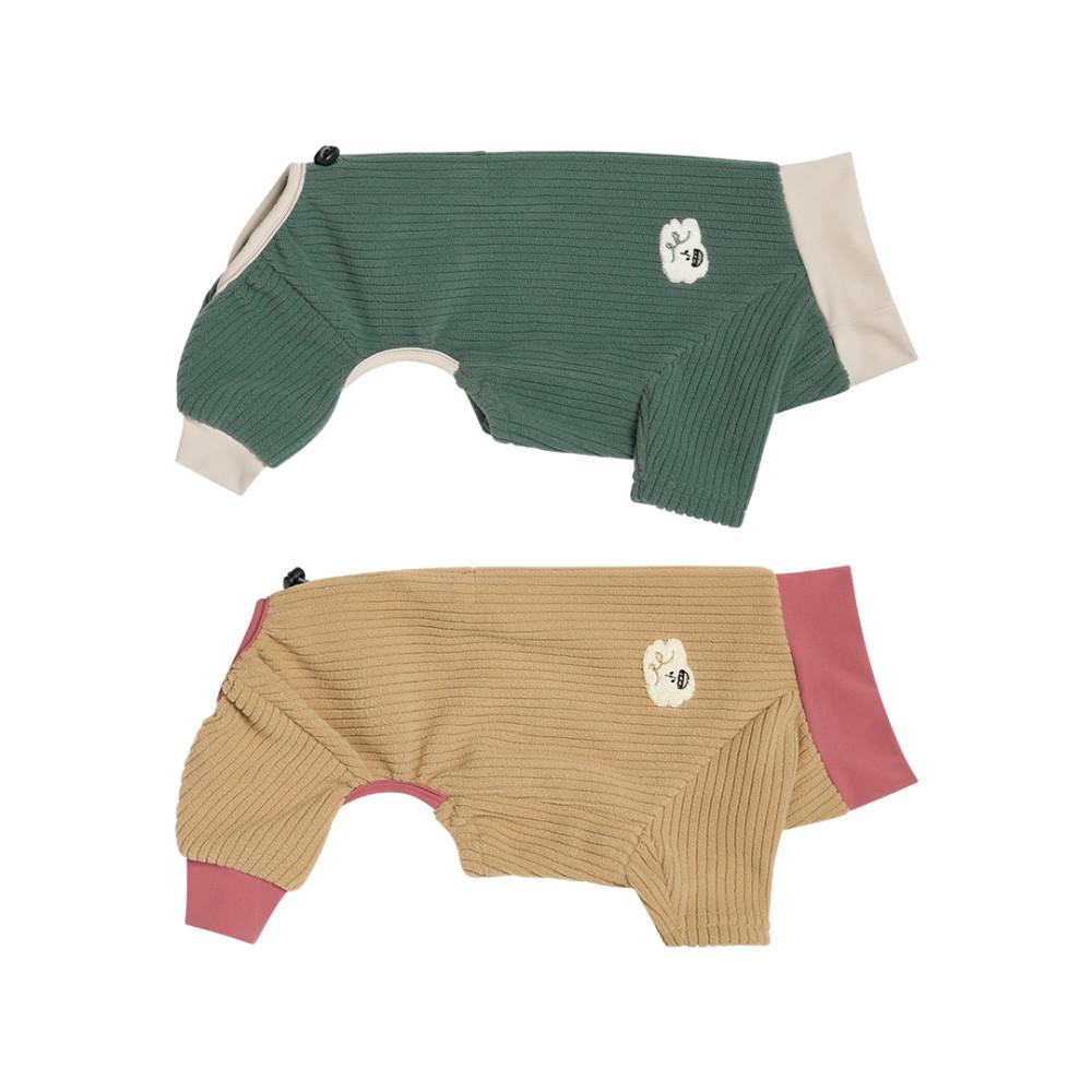 뮤니쿤트 예티 기모 후리스 올인원 S - 강아지 애견 명품 플리스 가을 겨울옷