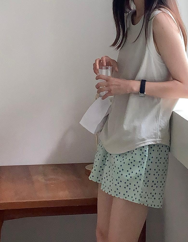 cotton washed sleeveless (4c)