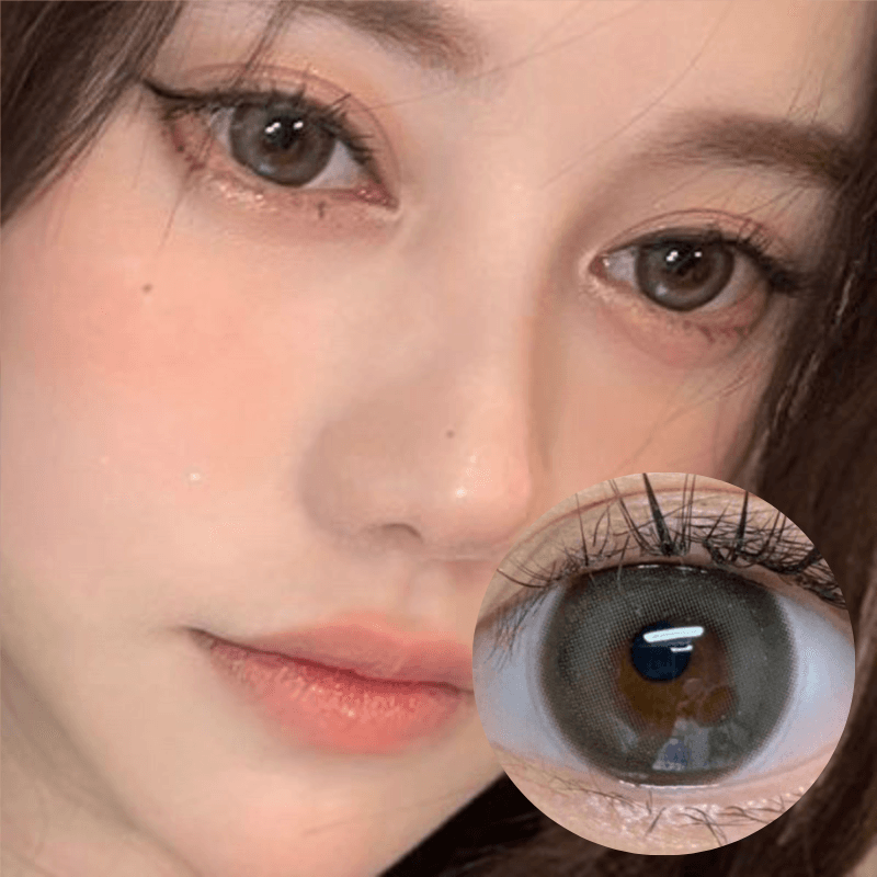 Forest Nebula Green Brown Contact Lenses(12 months wear)