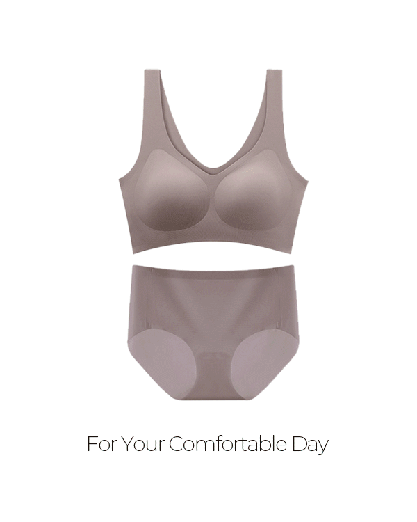 레아 심리스 브라 팬티 SET