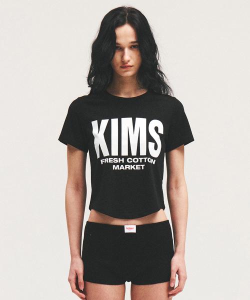 Kims Elve Logo Tee Black