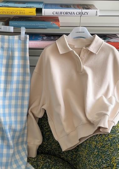 컴포트 스웨트 셔츠 [vanilla custard]