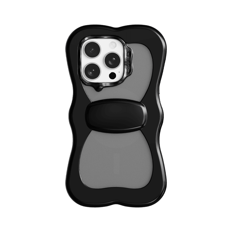 LAYERED RIBBON CASE - BLACK