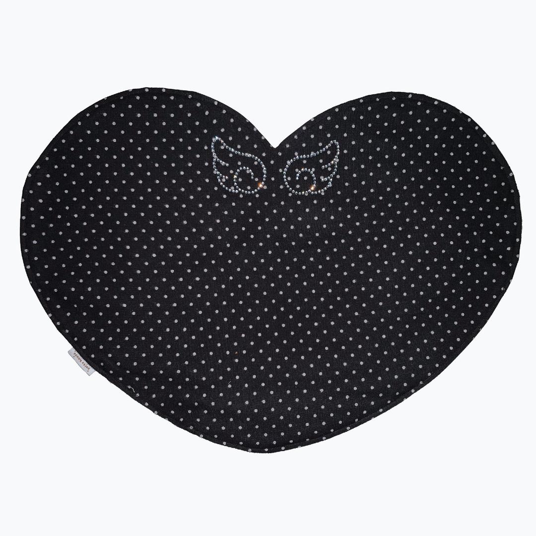 Heart table mat