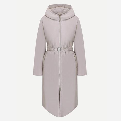 후드 벨티드 롱 다운 점퍼 CNEWDWA04