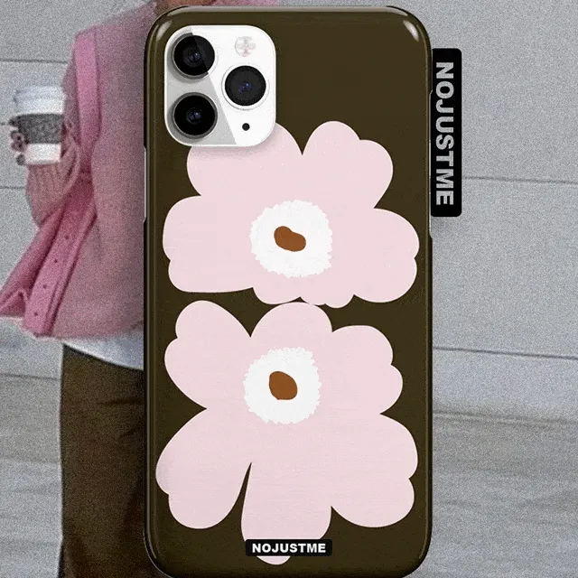 [빠른배송🚚 주문제작] 가을 겨울 디자인 유광 하드 폰케이스 6color 아이폰SE2 7 8 xs xr 11 12 13 14 15 미니 프로 맥스 갤럭시s23 노트 10 20