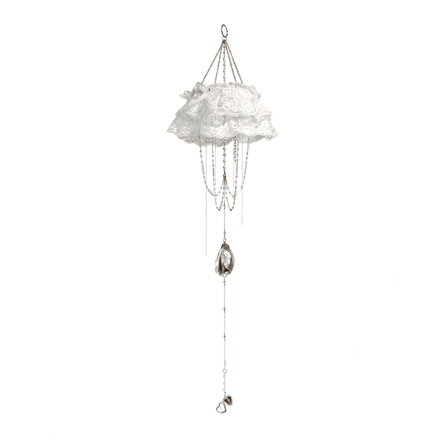 Rhythmic chandelier mobile