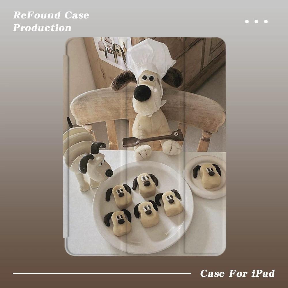 귀여운 셰프 그로밋 아이패드 케이스 태블릿 보호