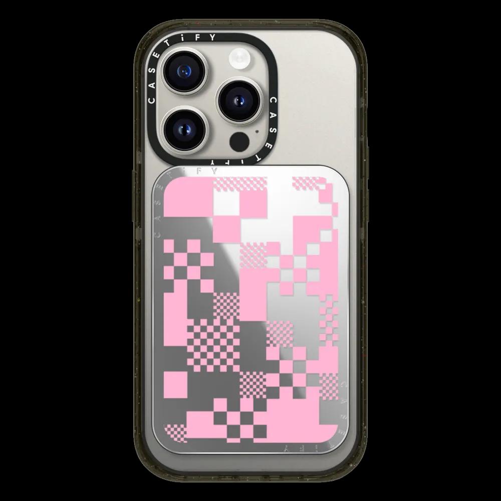 Patchwork Tweed - Pink
