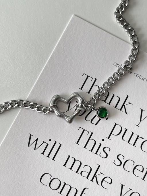 [주문폭주❤️] 러프하트 탄생석 발찌/팔찌(전체써지컬)