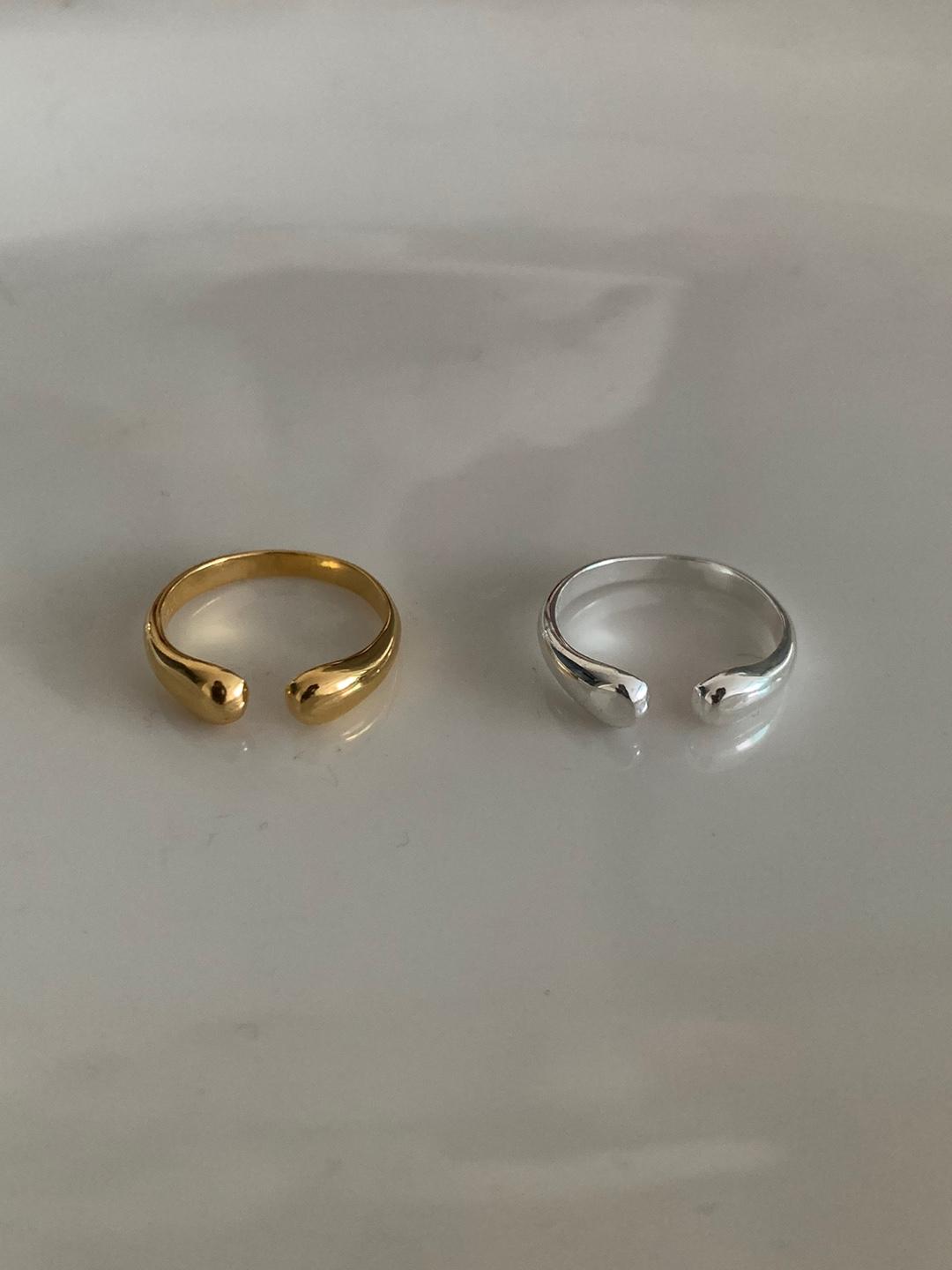 (silver925) Unique gap baby open ring