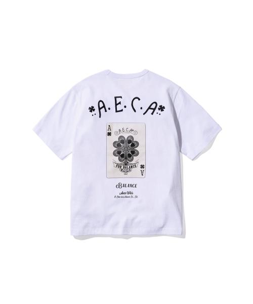 AECA SPADE A HALF SLEEVE-WHITE