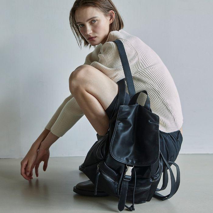 Smooth Back Pack_Black