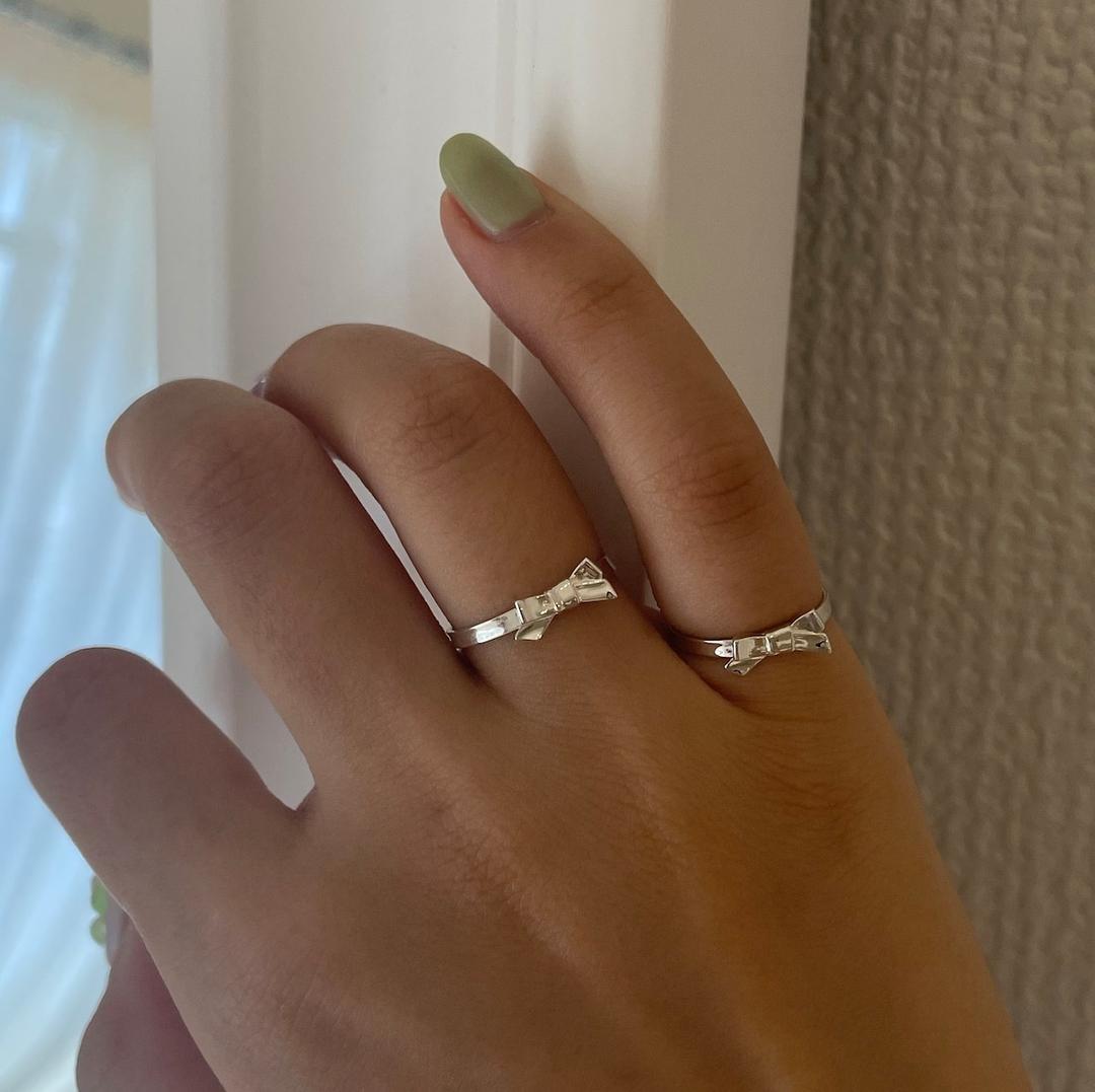 ribbon ring SILVER925 #LJ22024R | LANIE powered by BASE