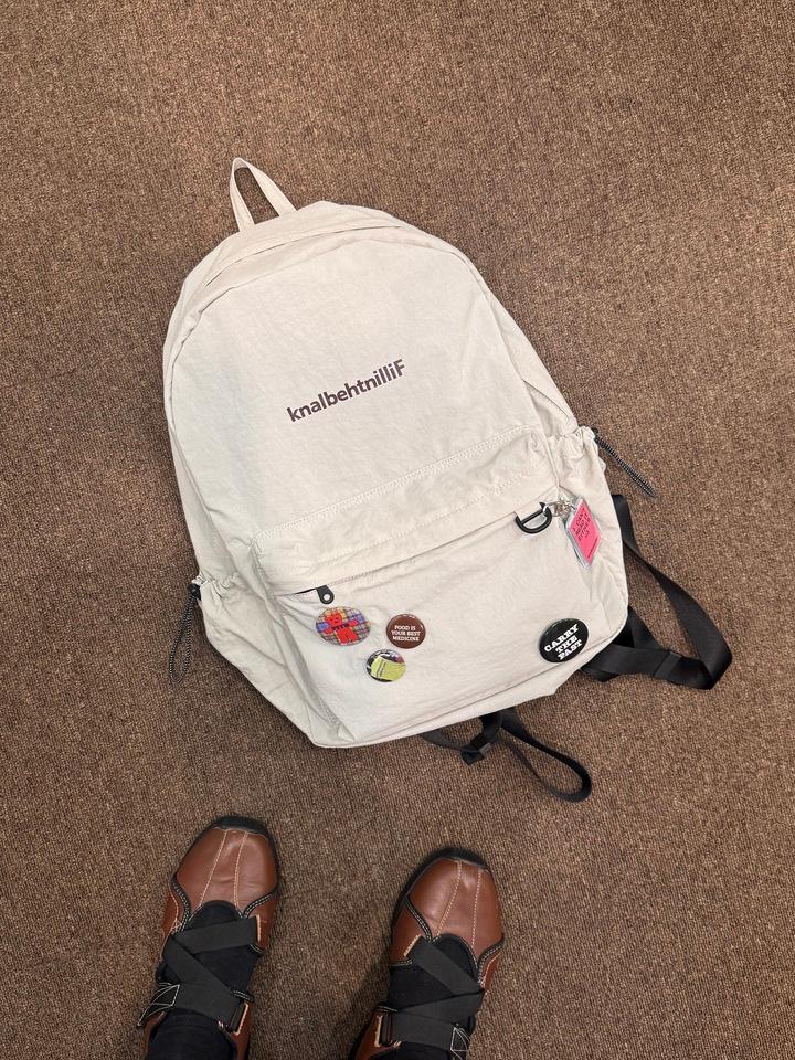 [FAMILY SALE] Off Back Pack (grey)