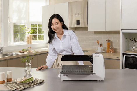 꼬치O/프리미엄] 브라텐 휴대용 가스그릴+꼬치2p+전용가방