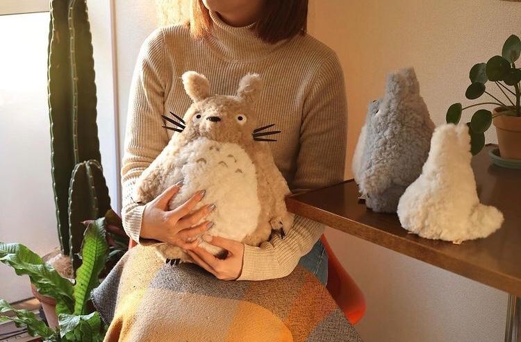 스튜디오지브리 이웃집 토토로 히다마리 인형 그레이 S사이즈 | 상품 상세 | 크로켓