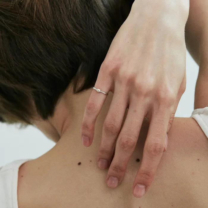 [925 silver] Cinq.silver.230 / baby bille ring