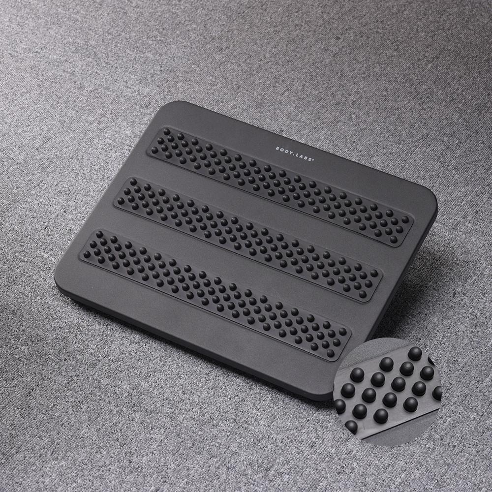 바디랩스 발받침대 KomFort 풀메탈 각도조절 풋레스트 마사지버전