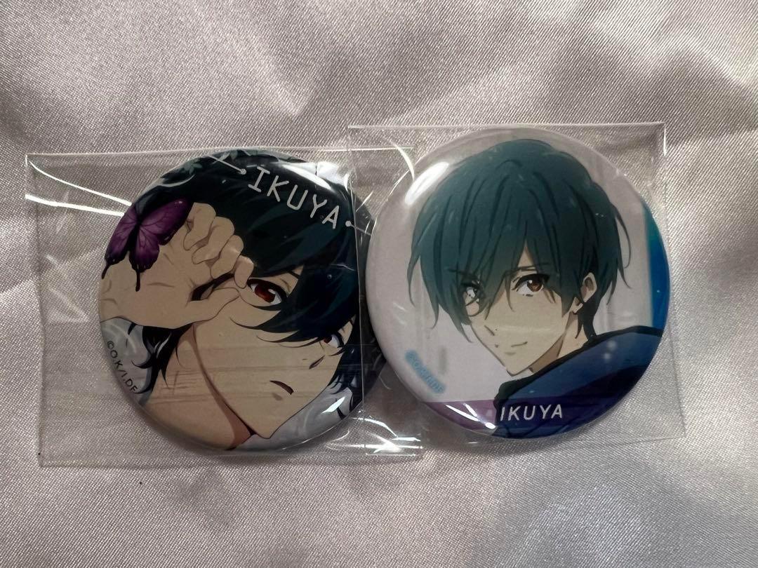 Free! 桐嶋郁弥 Butterfly water 缶バッジ