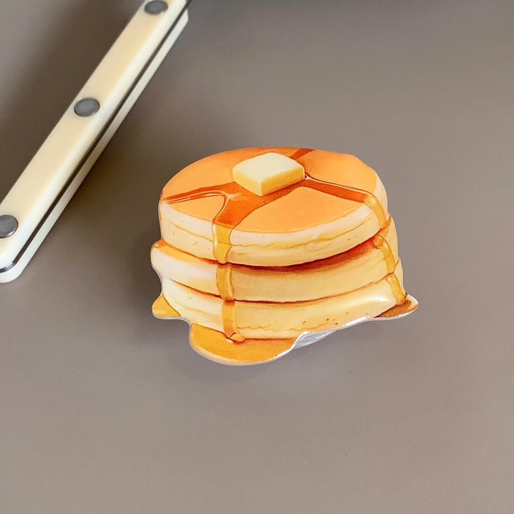 팬케이크 음식 맥세이프 그립 톡홀더 빵