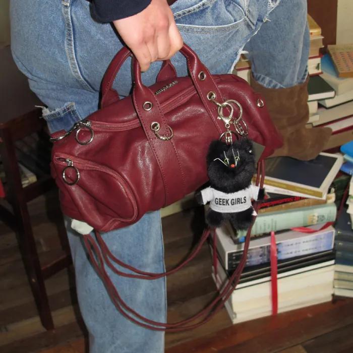 Gig 3-way Bag (leather)(burgundy)