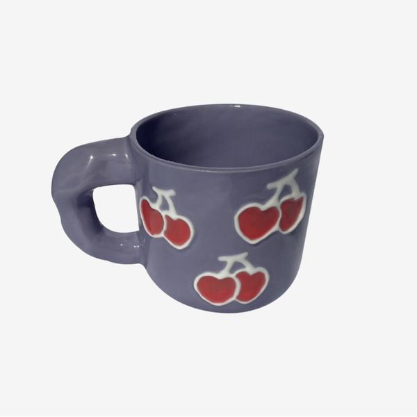 IBYF | 퍼플 체리 머그컵