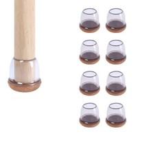 Forkom 테이블 의자 층간소음 체어슈즈 의자발커버 8P