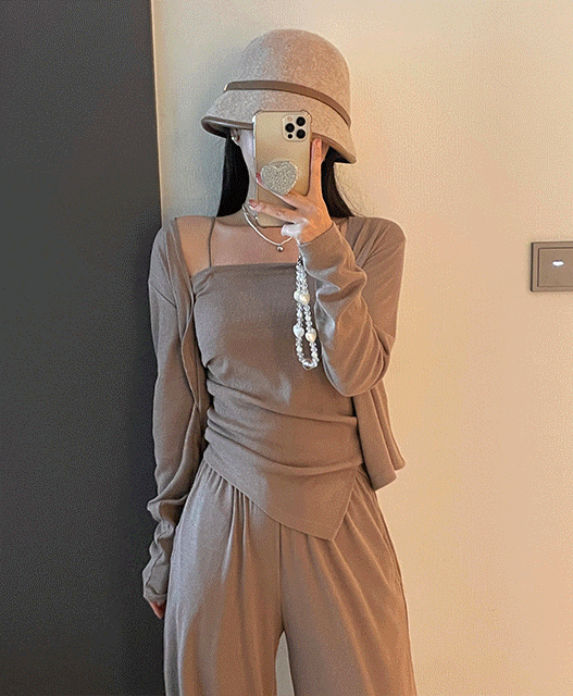 [3set] 블랙퍼스트 셔링 쓰리피스 (2color)