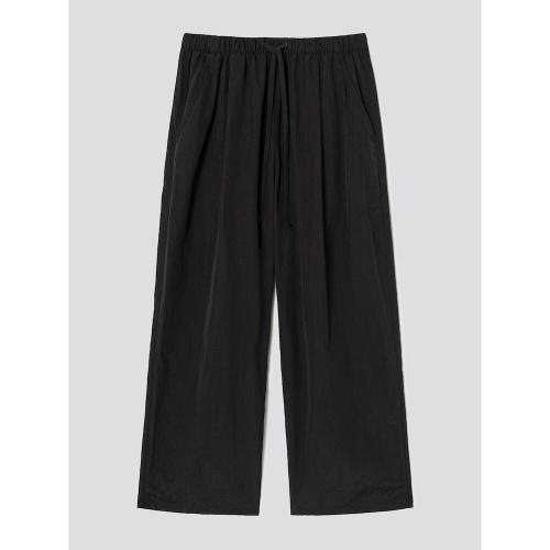 나일론 밴딩 팬츠  블랙