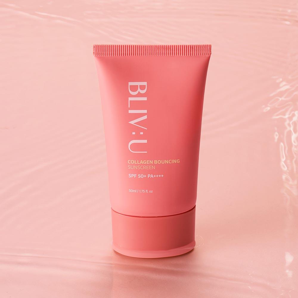 블리브유 콜라겐 바운싱 선크림 50ml (SPF 50+, PA++++)