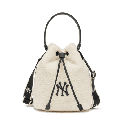 베이직 스몰로고 후리스 버킷백 뉴욕양키스