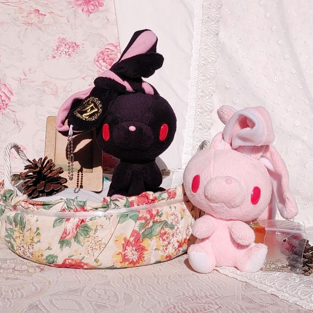 [중고] 범용토끼 키링 인형 한요우토끼 빈티지 인형