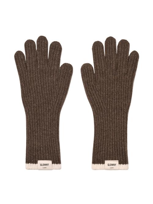 THE WOOLLY GLOVES (BROWN)