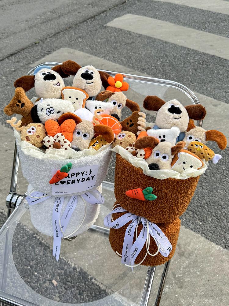 그로밋 인형꽃다발 화이트데이 생일 기념일 선물