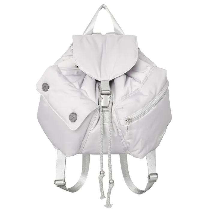 BUTTON MINI BACKPACK_LIGHT GREY