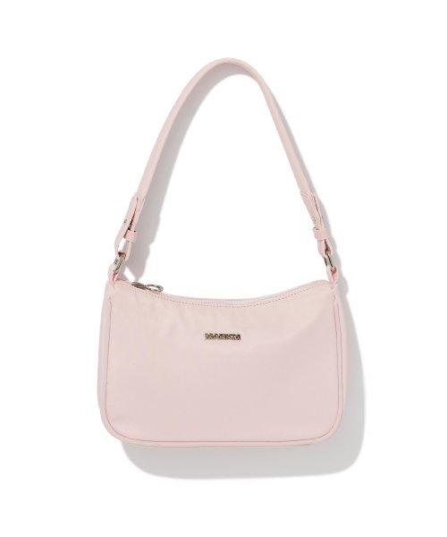 (W) NYLON HOBO BAG LIGHT PINK