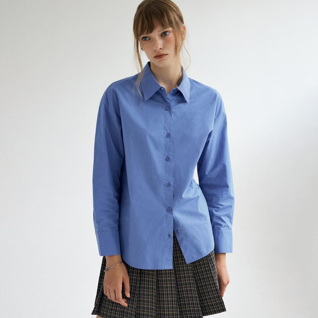 [에센셜] 세미 오버핏 셔츠_MIWYWF910A