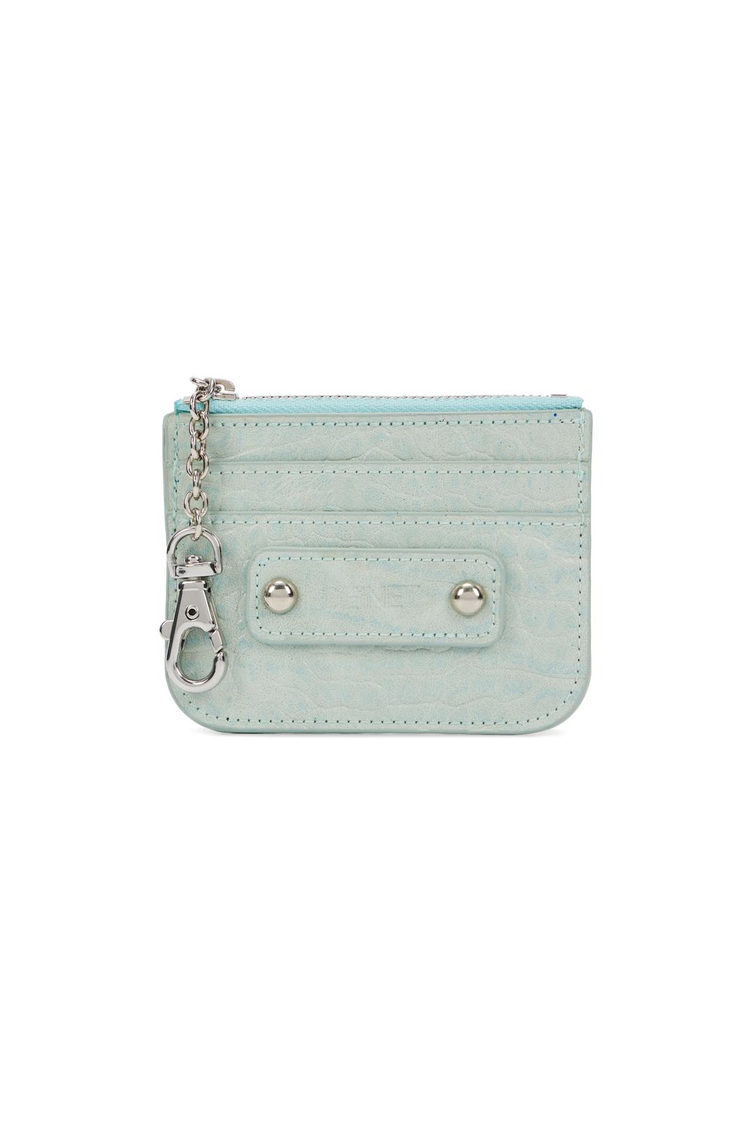 DEINET POCKET CARD WALLET IN SKY BLUE