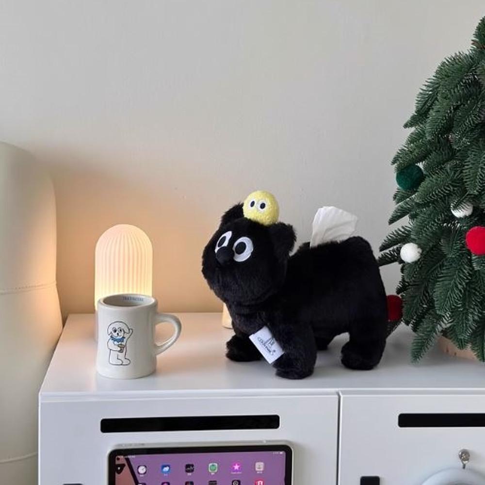 큐티아이즈 고양이 패브릭 티슈파우치 티슈케이스