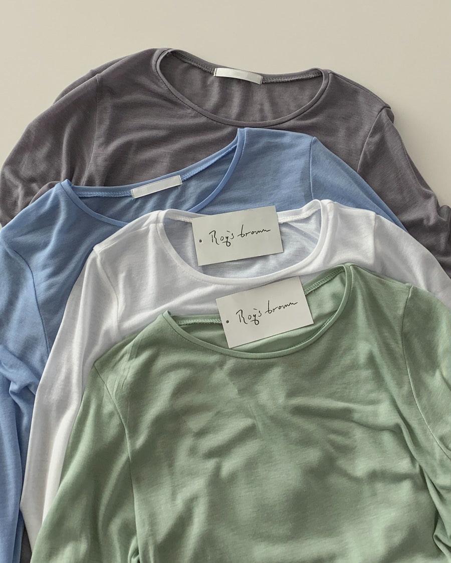 스탠다드 시어 텐셀 티셔츠