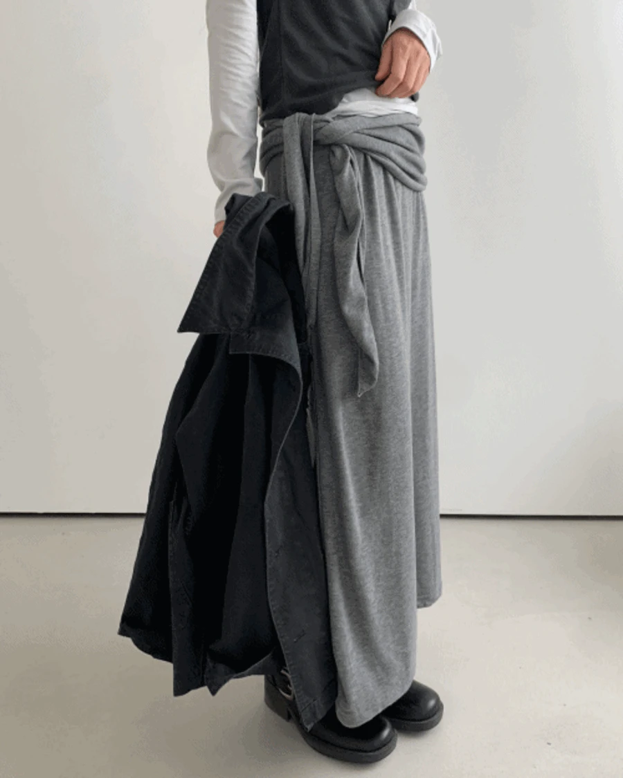 타이 랩 스커트 (2c)