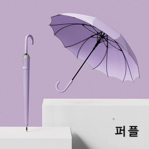 NY STYLE 프리미엄 장우산 빗물이 안 새는 우산