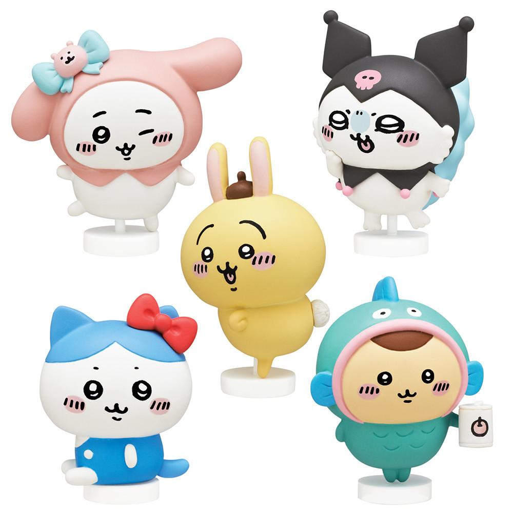 치이카와 x 산리오 캐릭터즈 가챠 나리키리 피규어